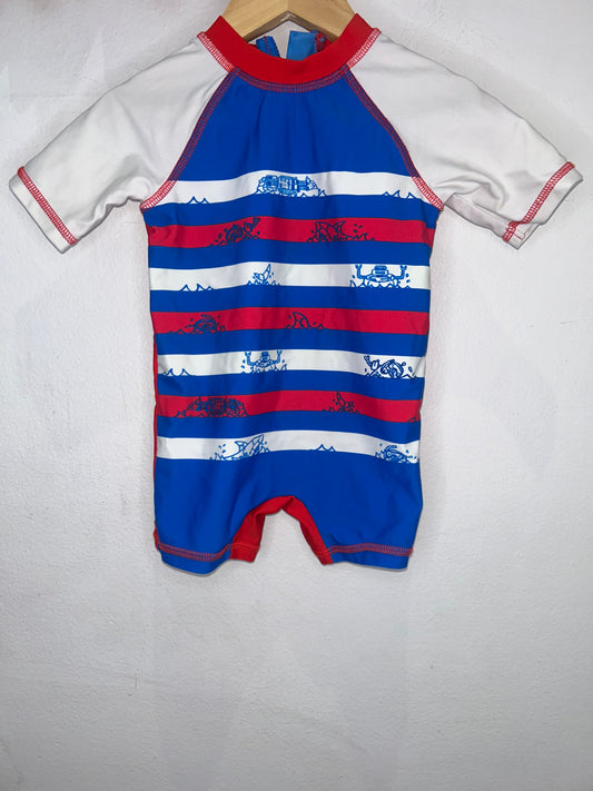Robots swimsuit 6-12m