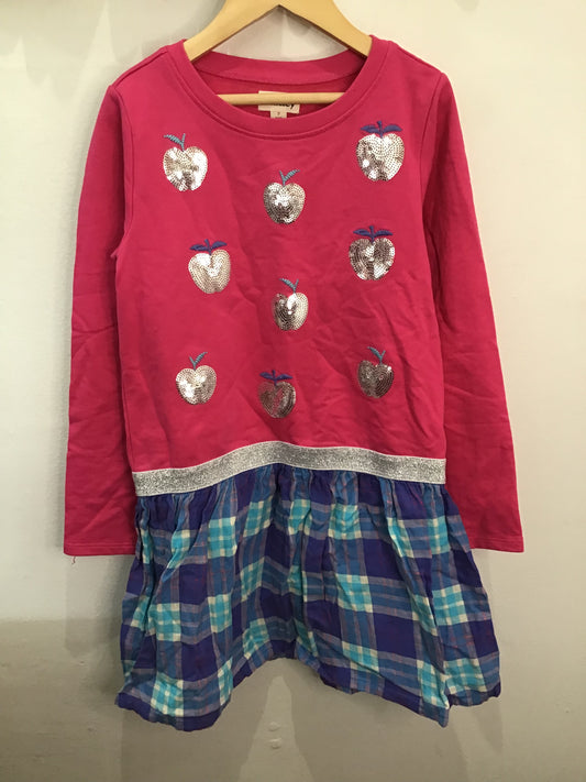 Hatley sparky apples dress 7y