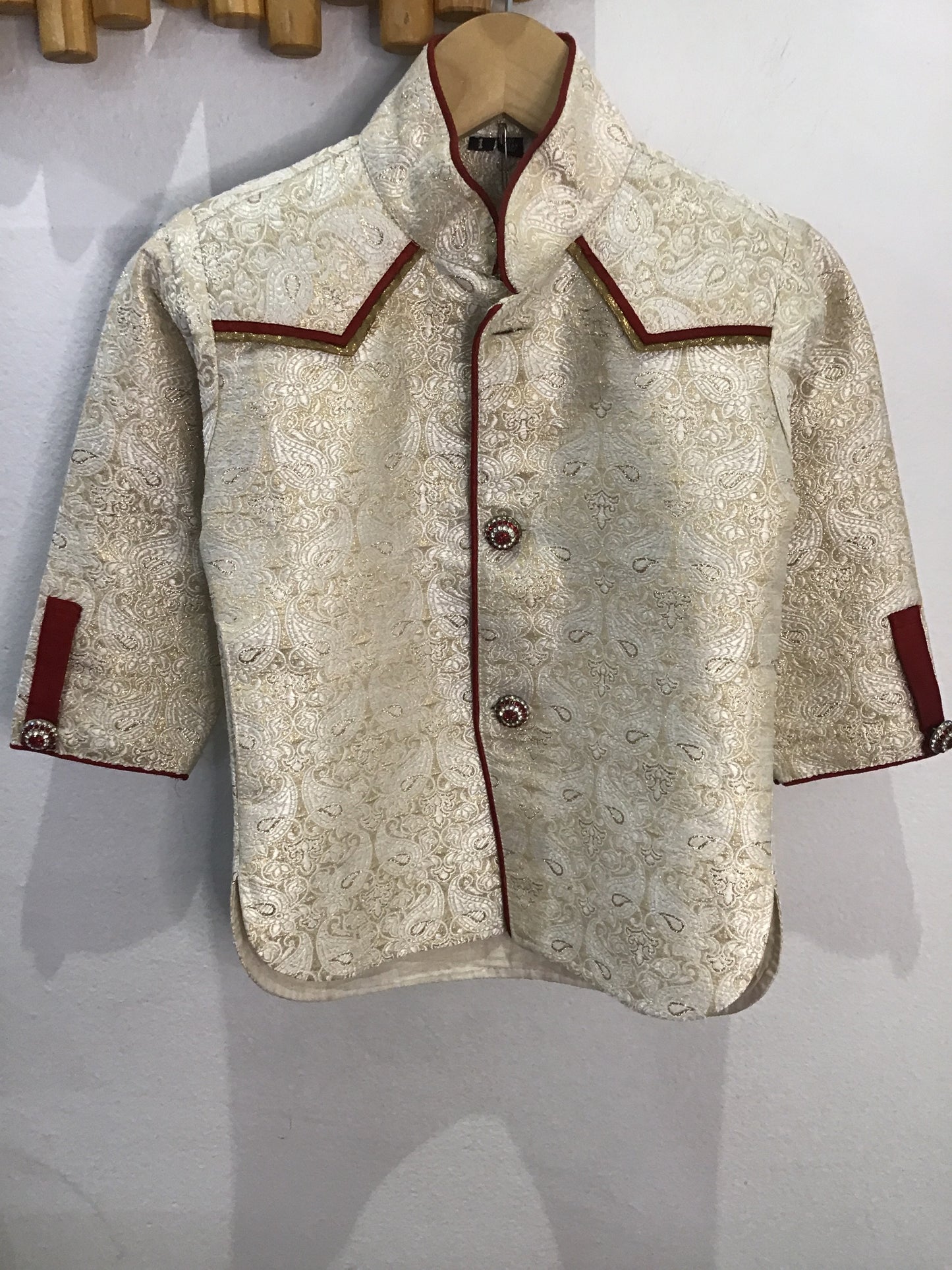 Gold kurta set 12m-2y
