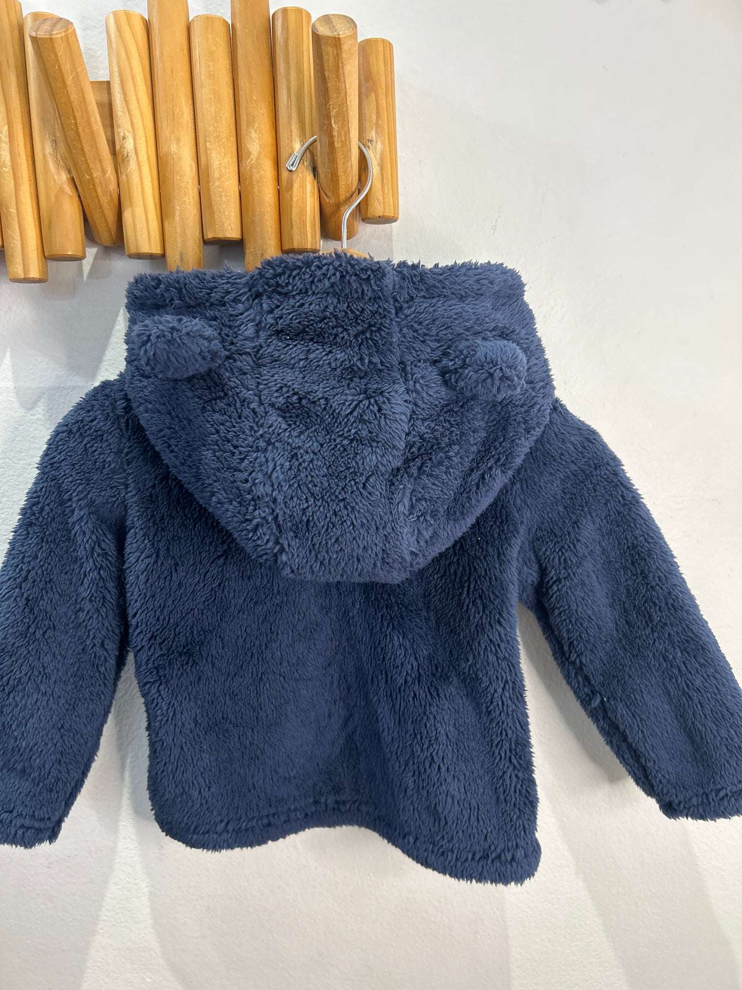 Eddie Bauer furry sweatshirt 18m NEW