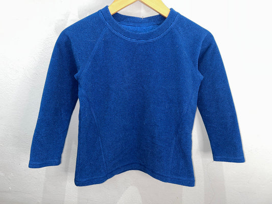 MEC blue fleece longsleeve 4y