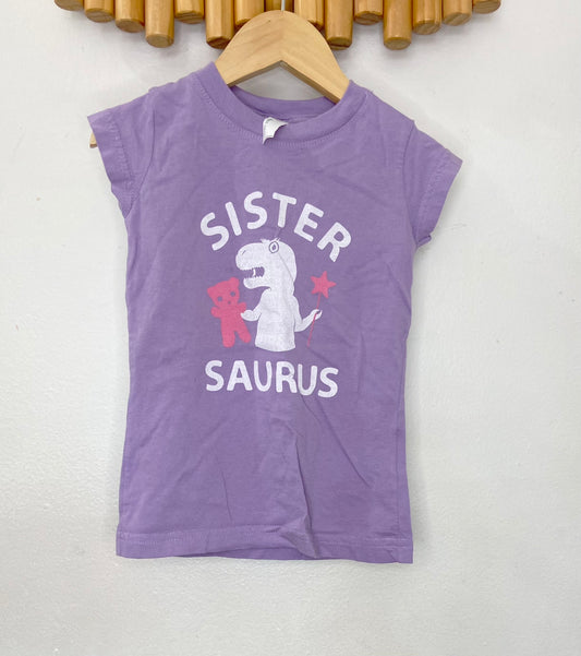 Sister Saurus tee 3y