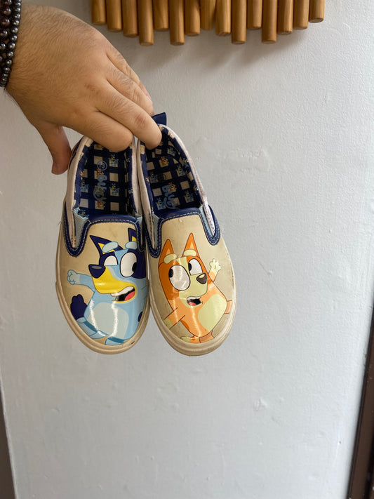 C13 Bluey slip-on shoes