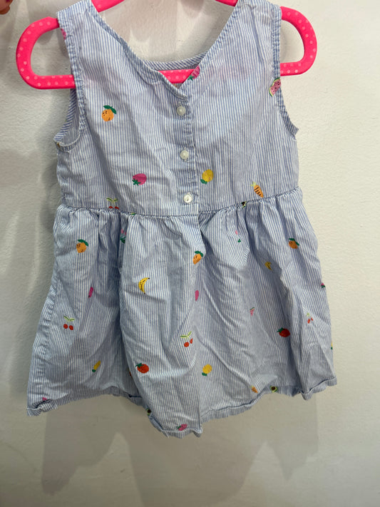 Fruits dress 18-24m