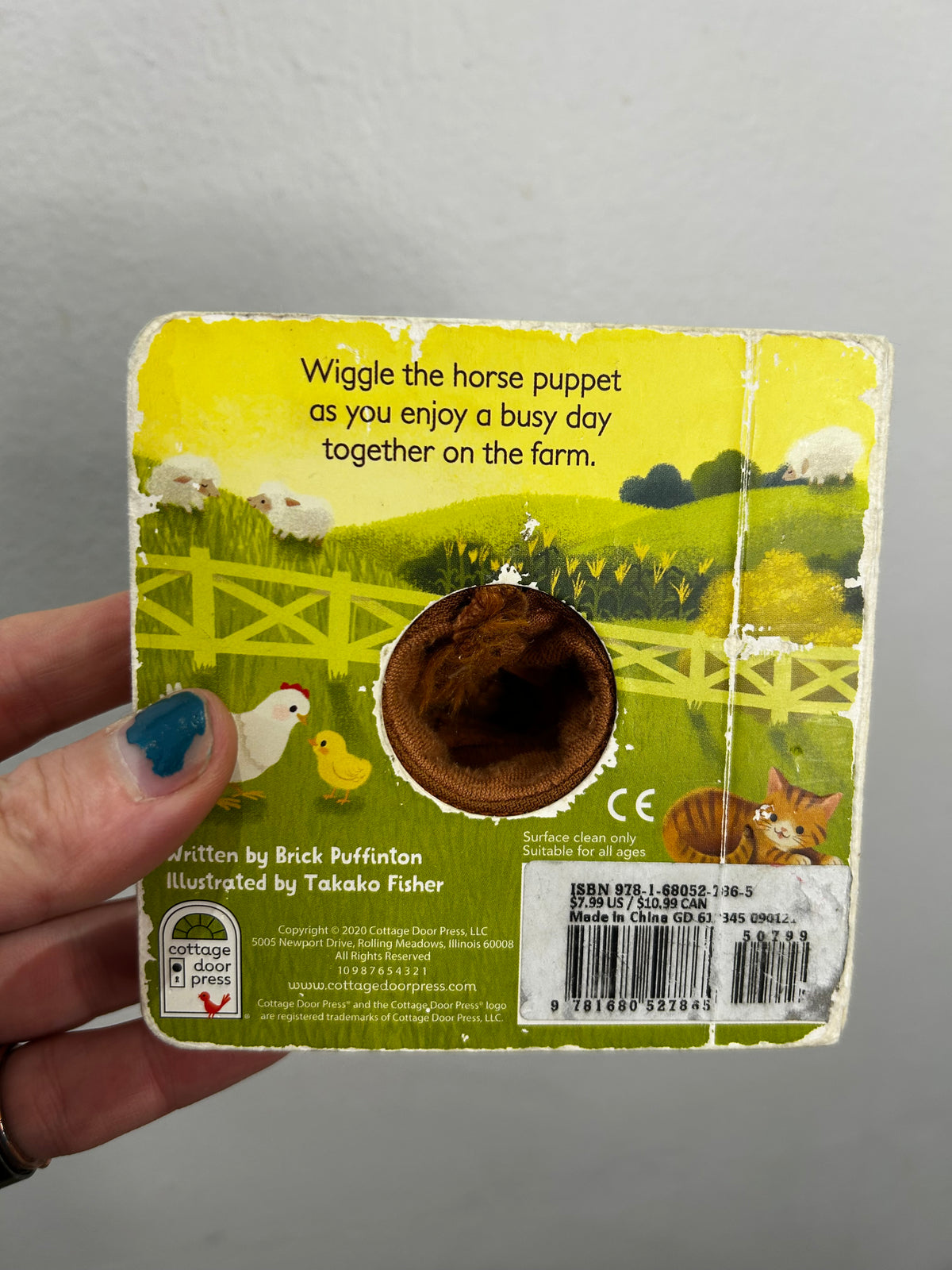 Two pack finger puppet books