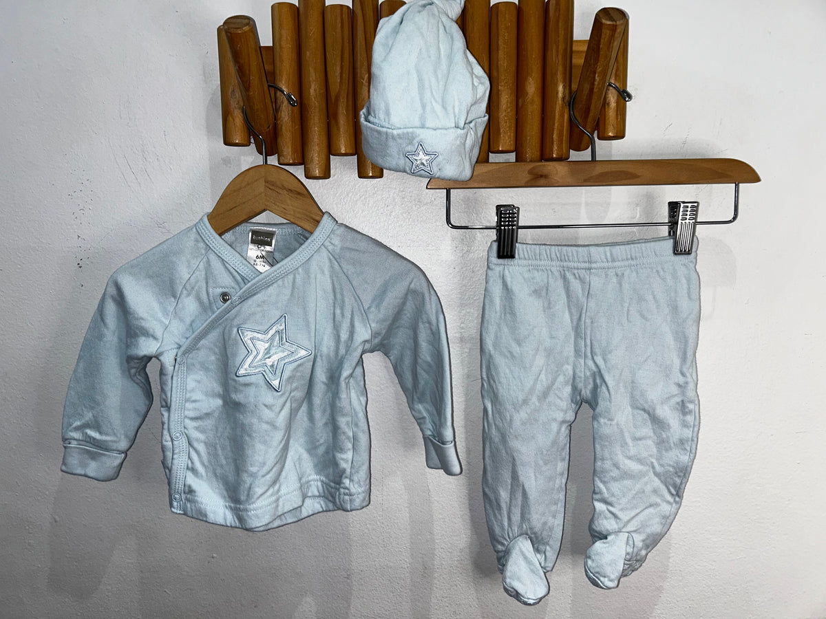 Light blue star lounge set 6m