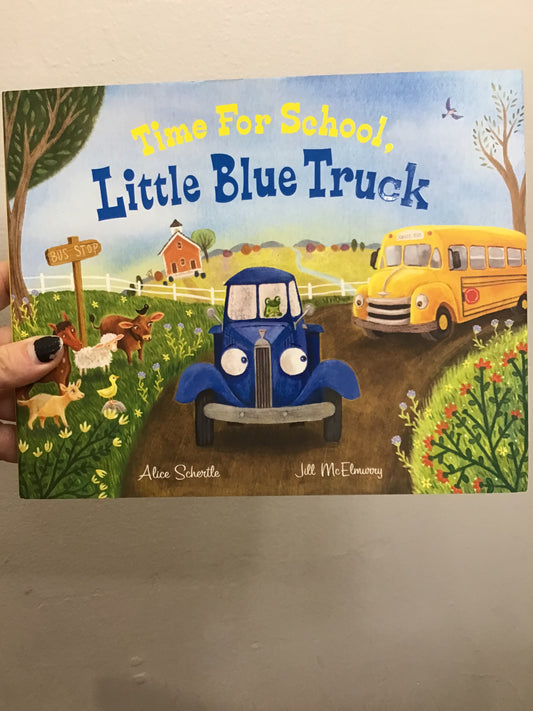 Time for school little blue truck