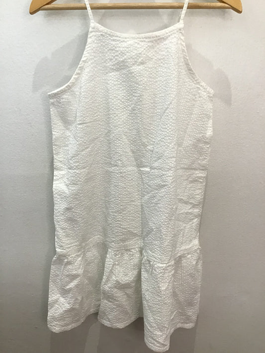 Dress white texture 9-10y