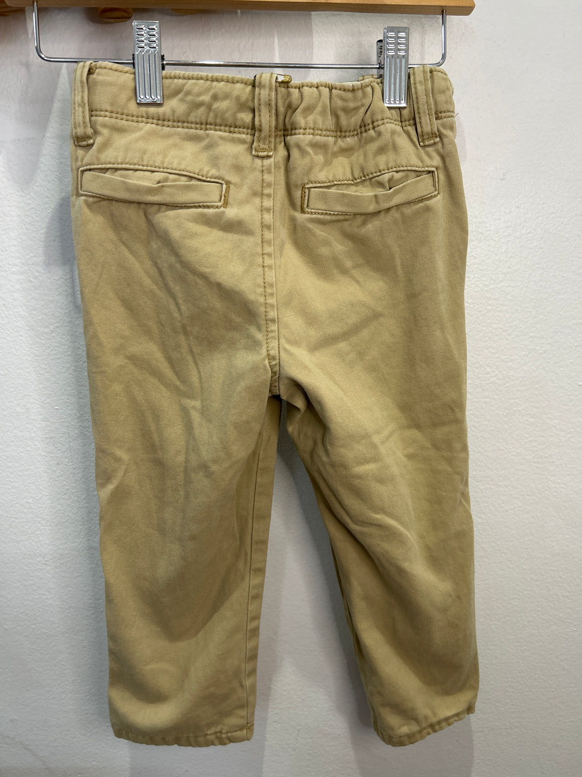 Lined tan pants 3y