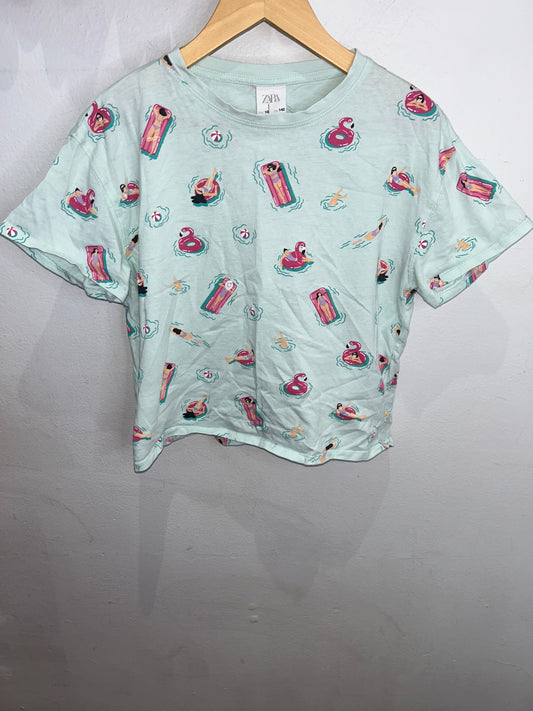 Pool party boxy tee 10y