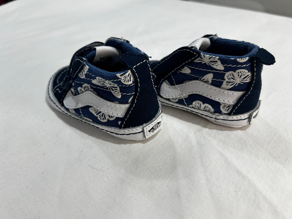 C2 blue soft sole Vans
