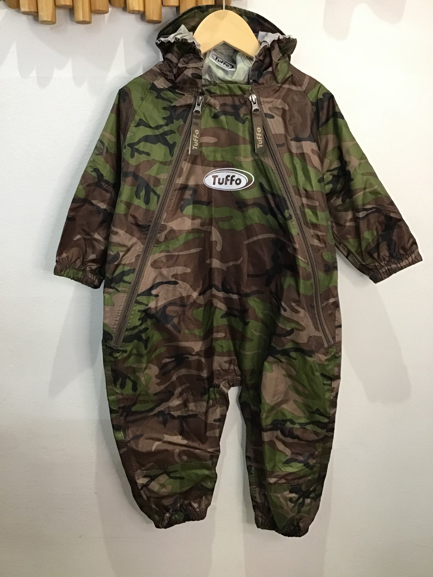 Tuffo camo rainsuit 18m