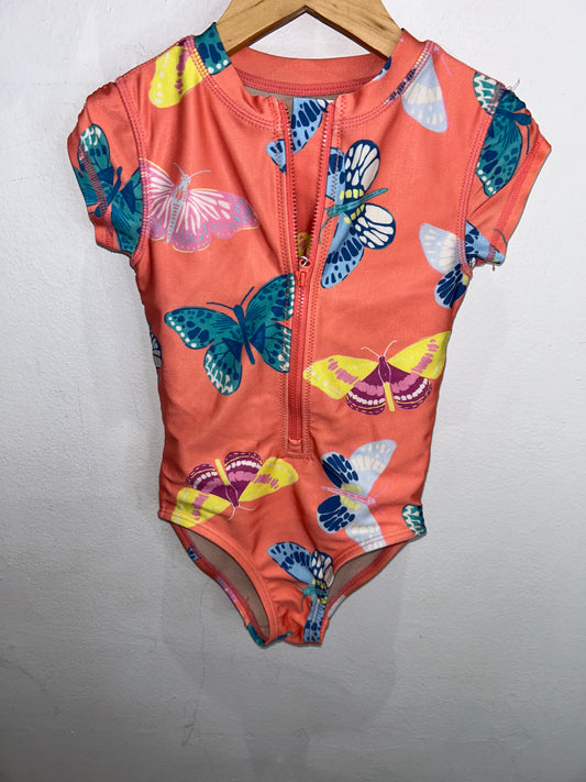 Tea Collection butterflies swimsuit 4y