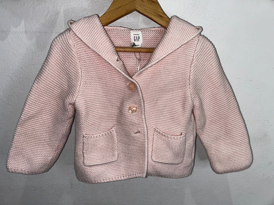 Light pink brannan sweater 18-24m