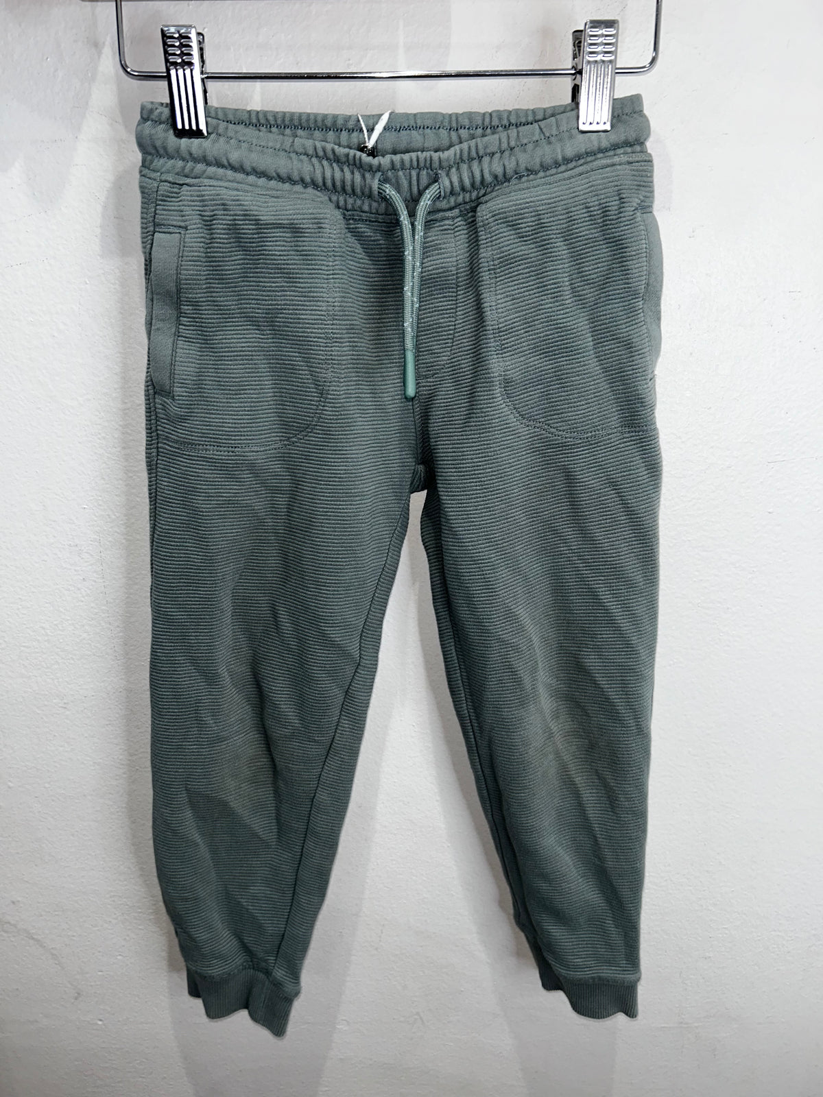 Sage textured joggers 4-5y