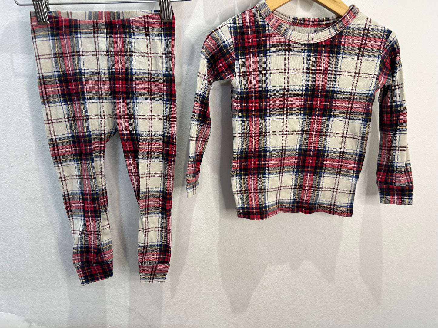 Checkered pyjamas 2y