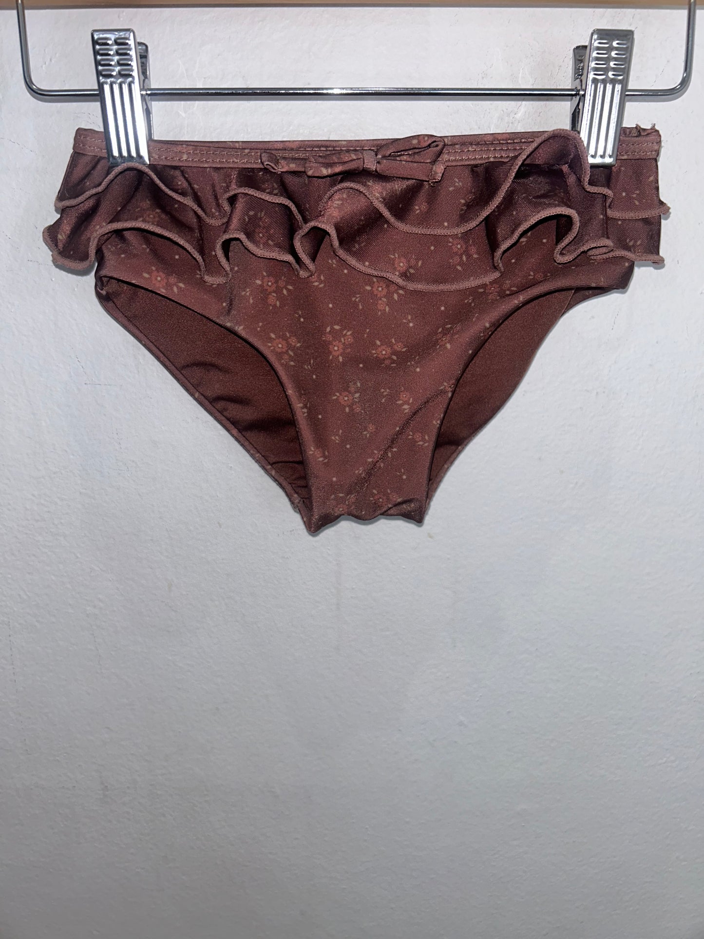 Jamie Kay brown three piece swim set 4y