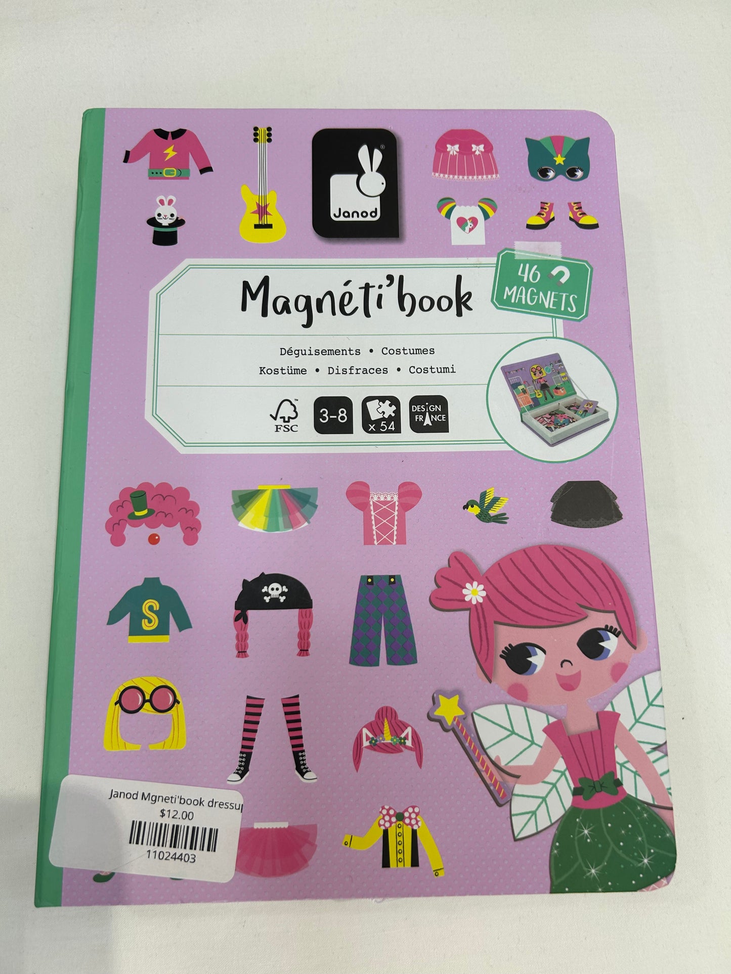 Janod Mgneti'book dressup
