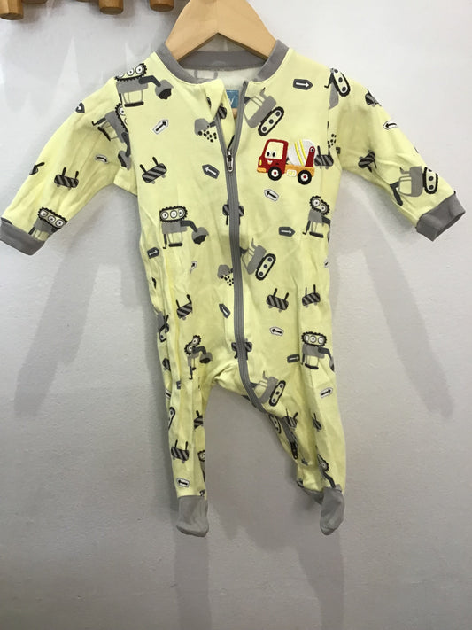 Sleeper yellow construction  3m