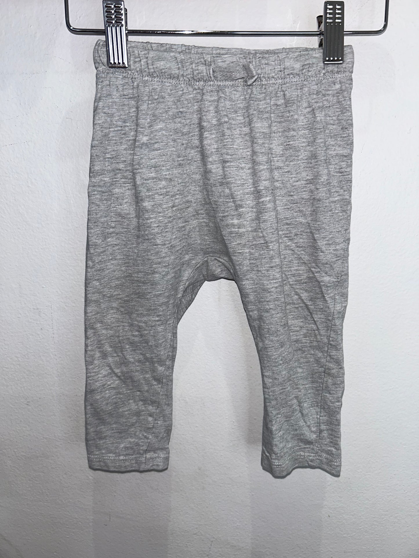 Grey cotton pants 12-18m