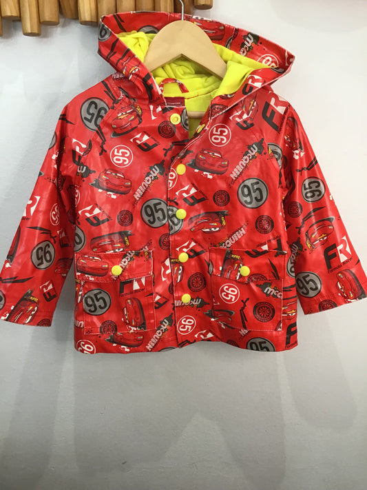 Cars rainjacket 18-24m