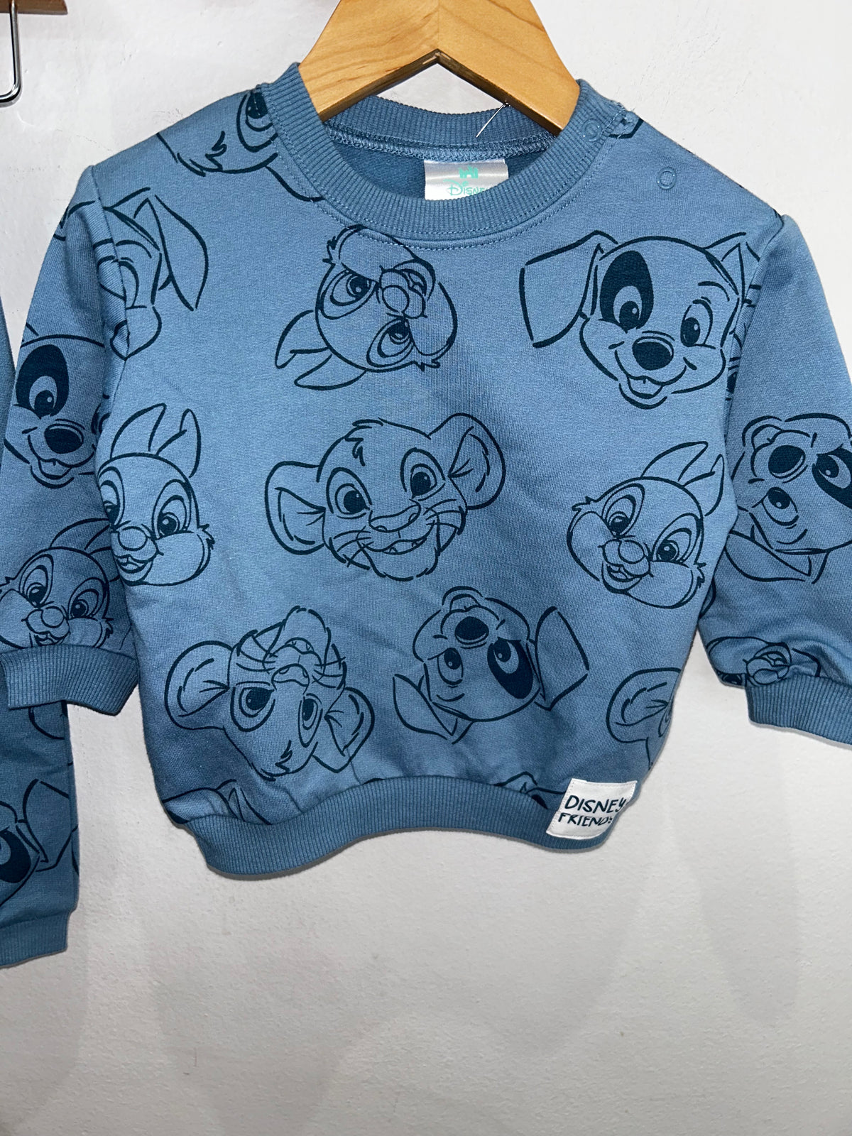 Blue Disney friends set 6-12m
