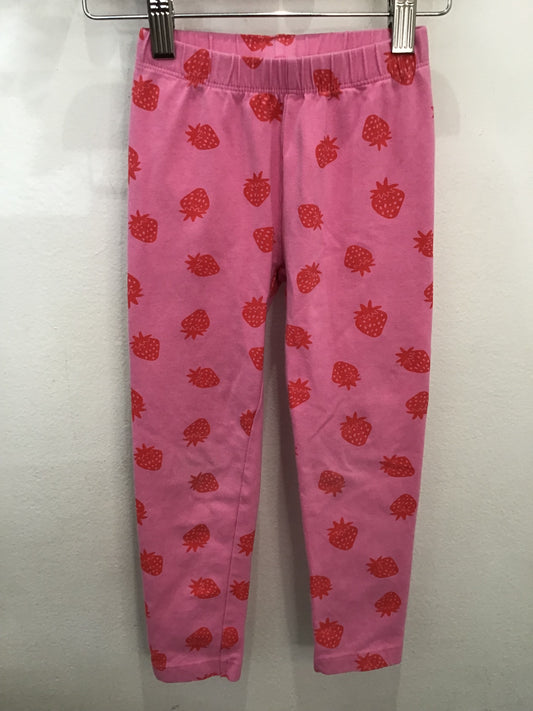 Strawberry leggings 4-5y