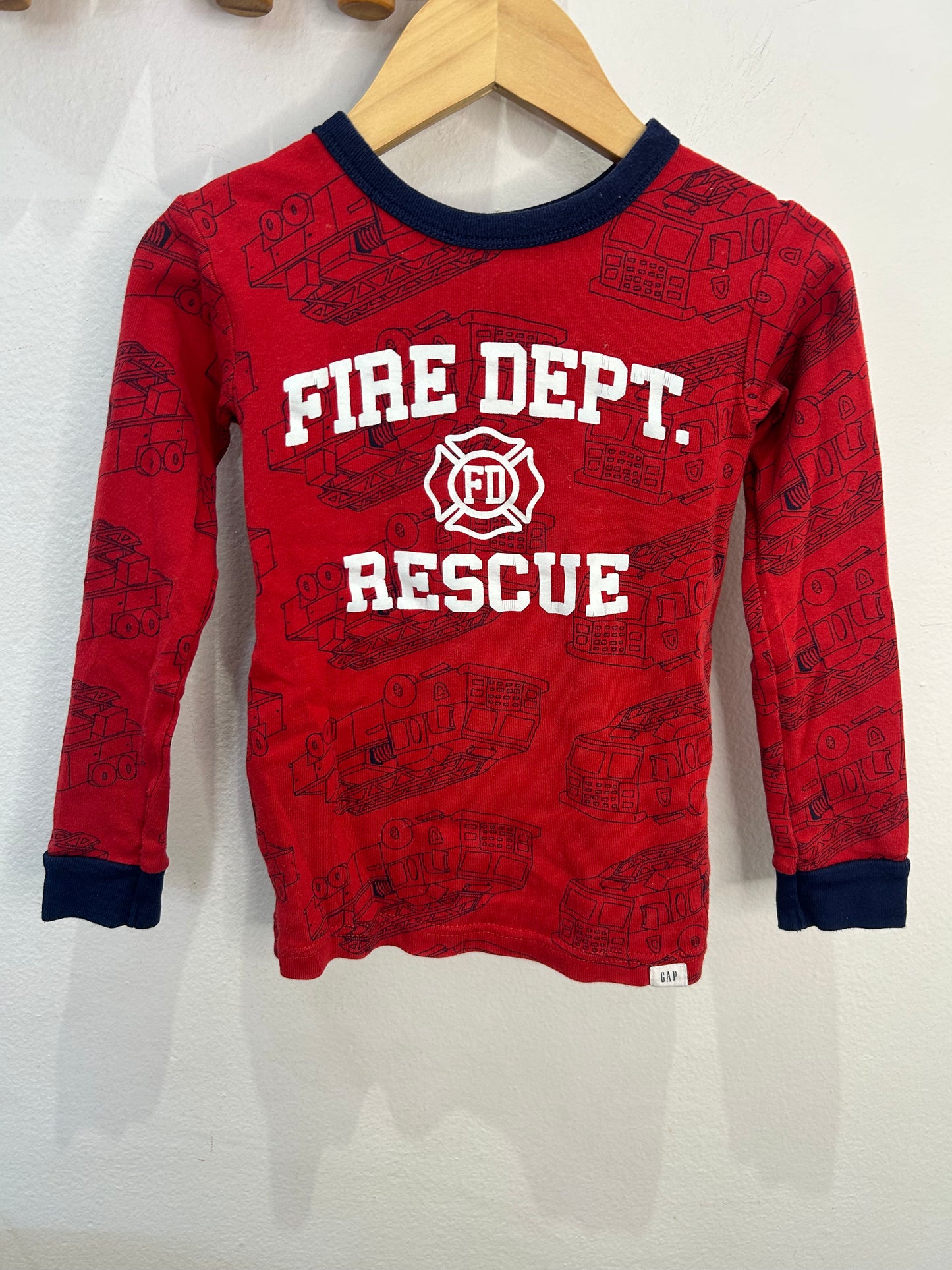 Fire department pyjamas 5y
