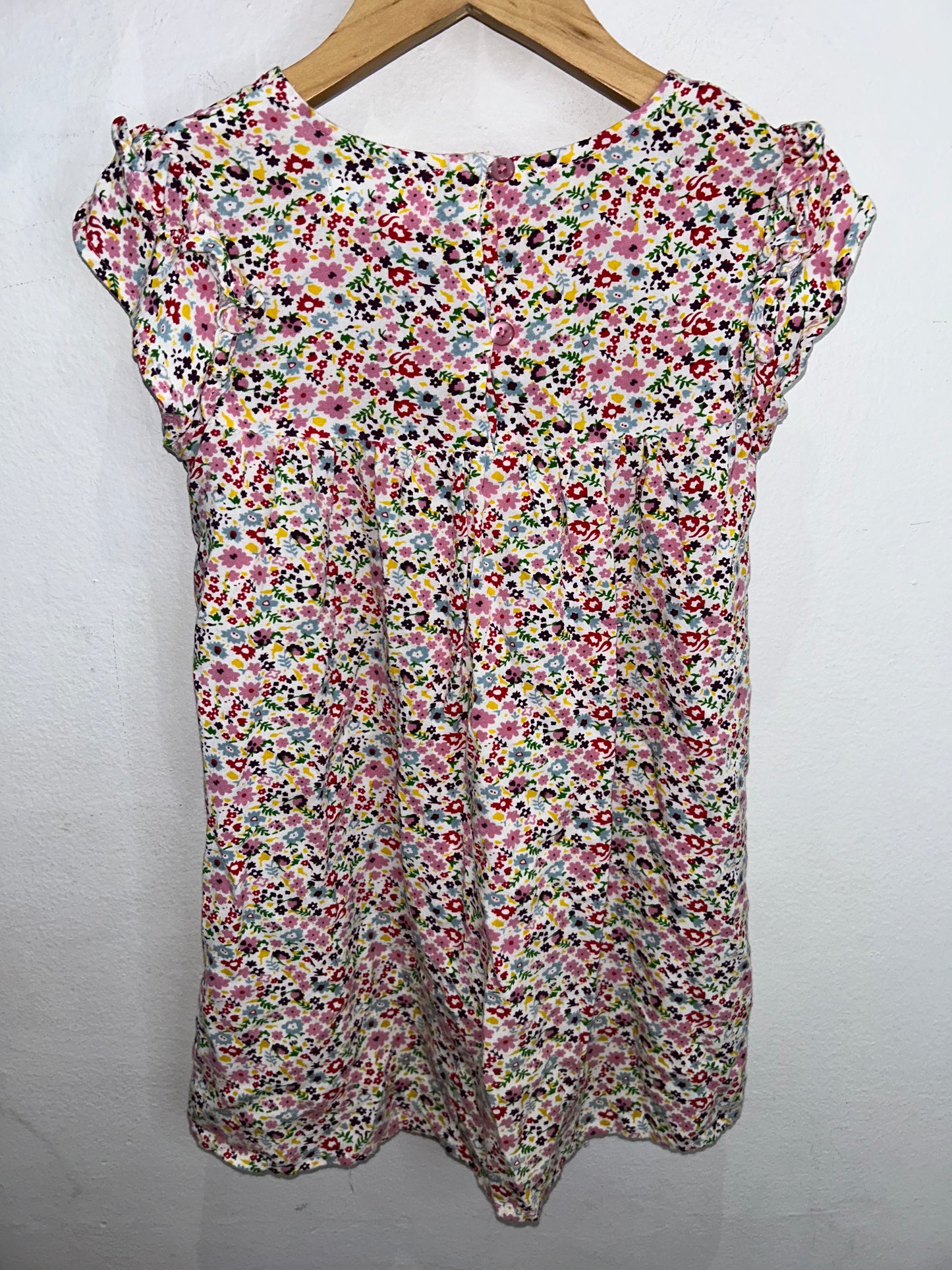 Floral mini dress 5-6y