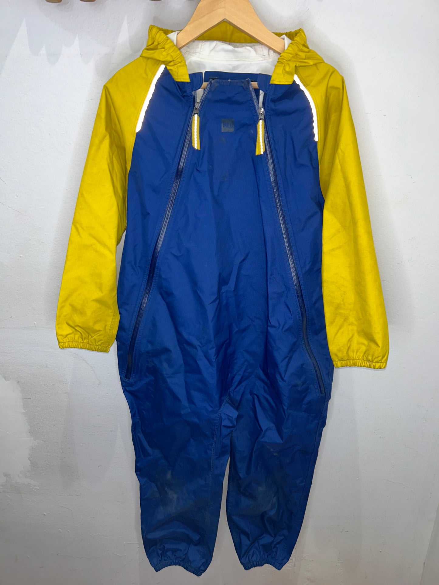 MEC Blue & Yellow Rain Suit-6y