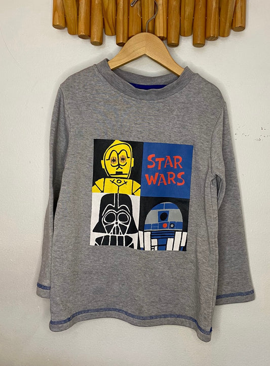Painted Star Wars pullover 4y