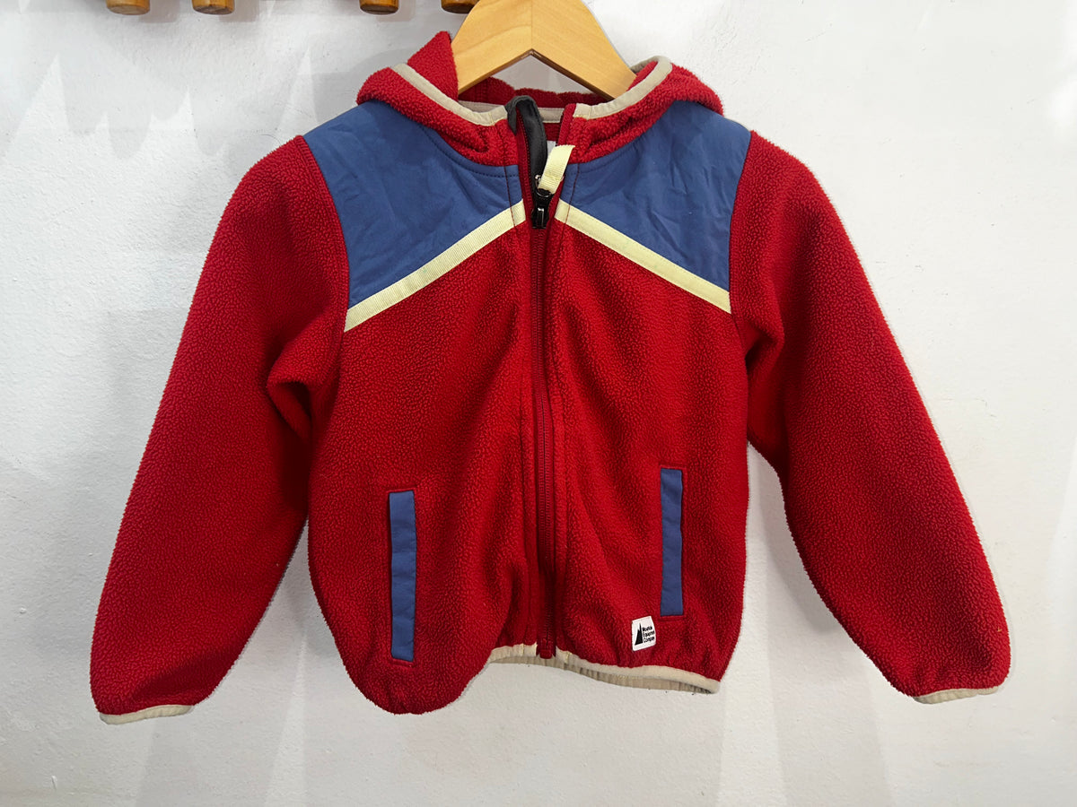 MEC red fleece 4y