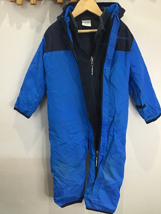 Columbia interchange snowsuit 18-24m