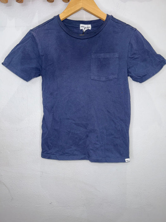 Miles the Label dark blue tee 6y