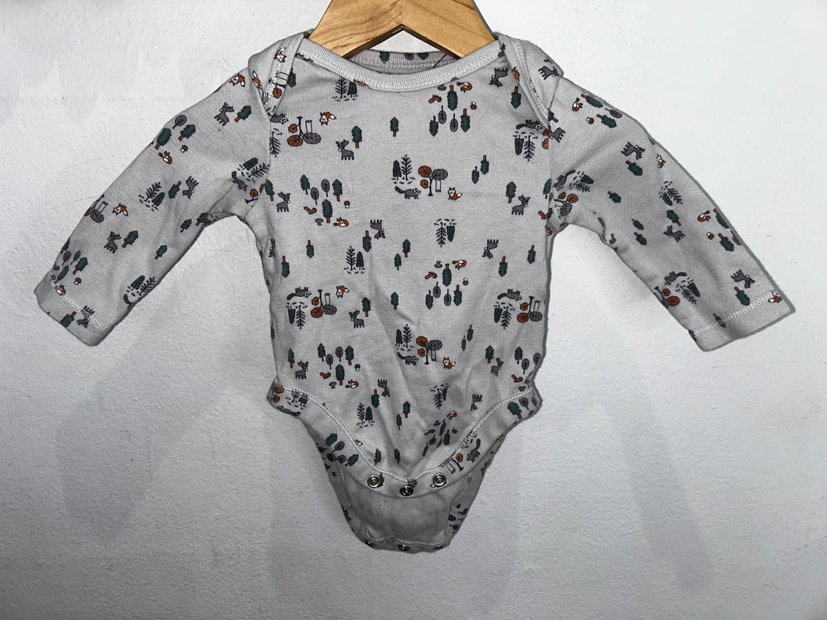 Fox forest onesie 0-m3