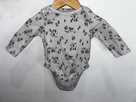 Fox forest onesie 0-m3