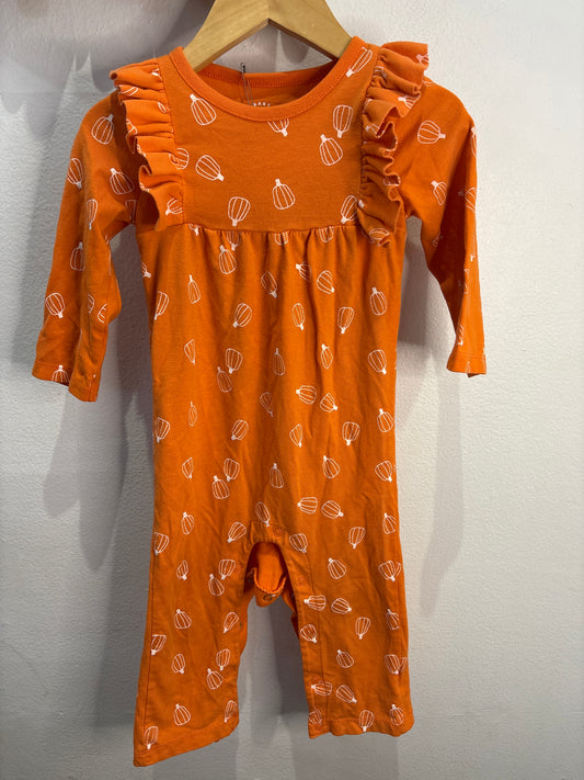 Pumpkins romper 12m