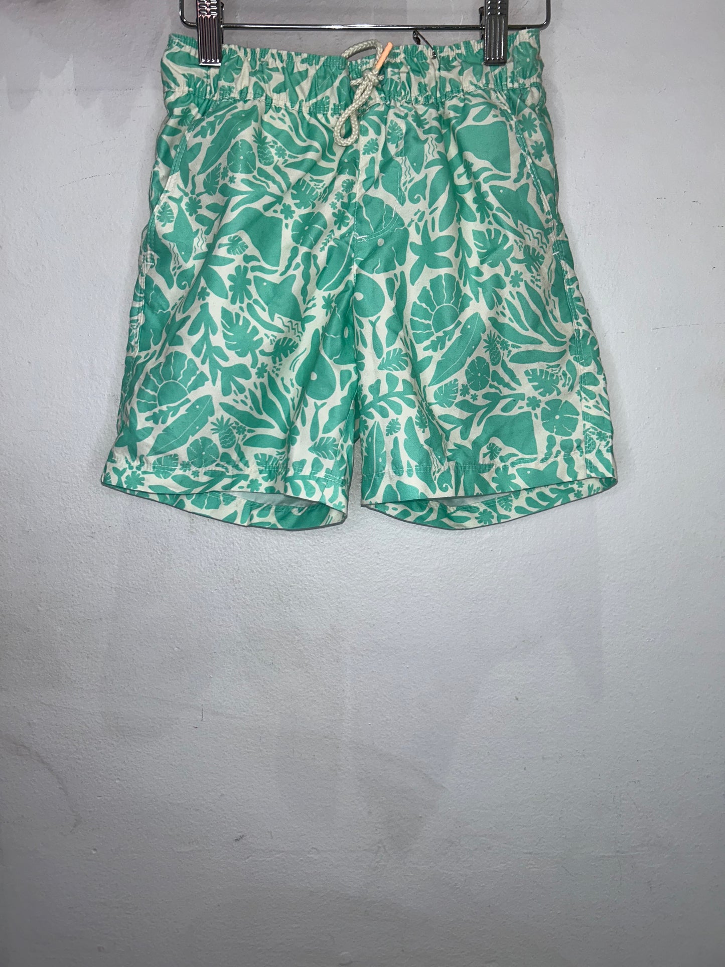 Green drawings swimshorts 8y