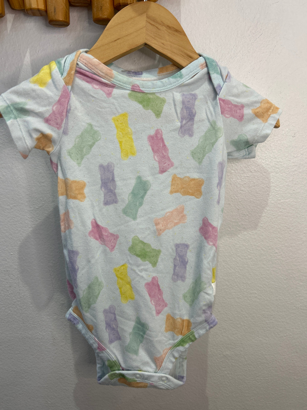 Louloulollipop gummy onesie 3-6m