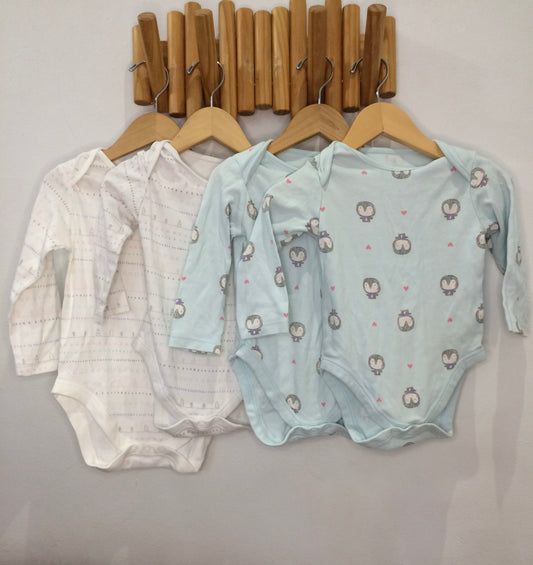 Two pack trees onesies 18-24m