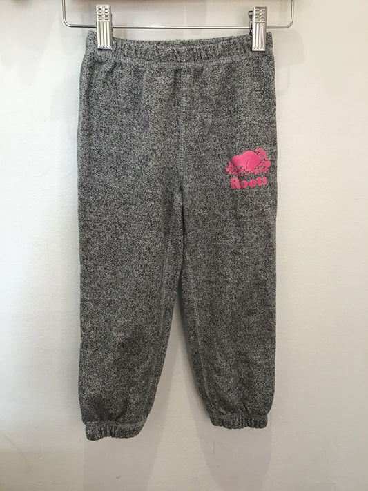 Roots joggers pink bum logo 3y