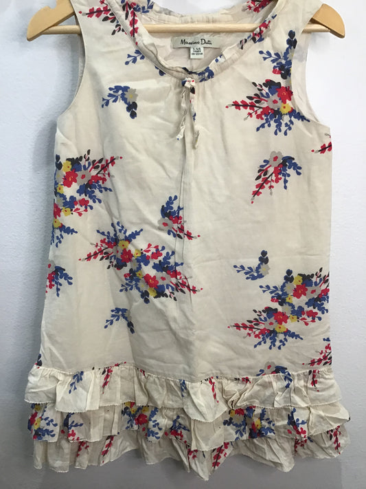 Dress Massimo Dutti flowers 5y