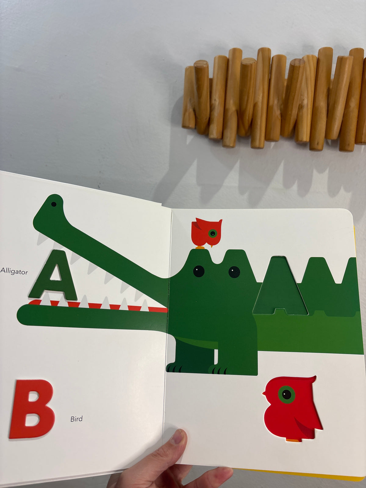 Touch Think Learn ABC book