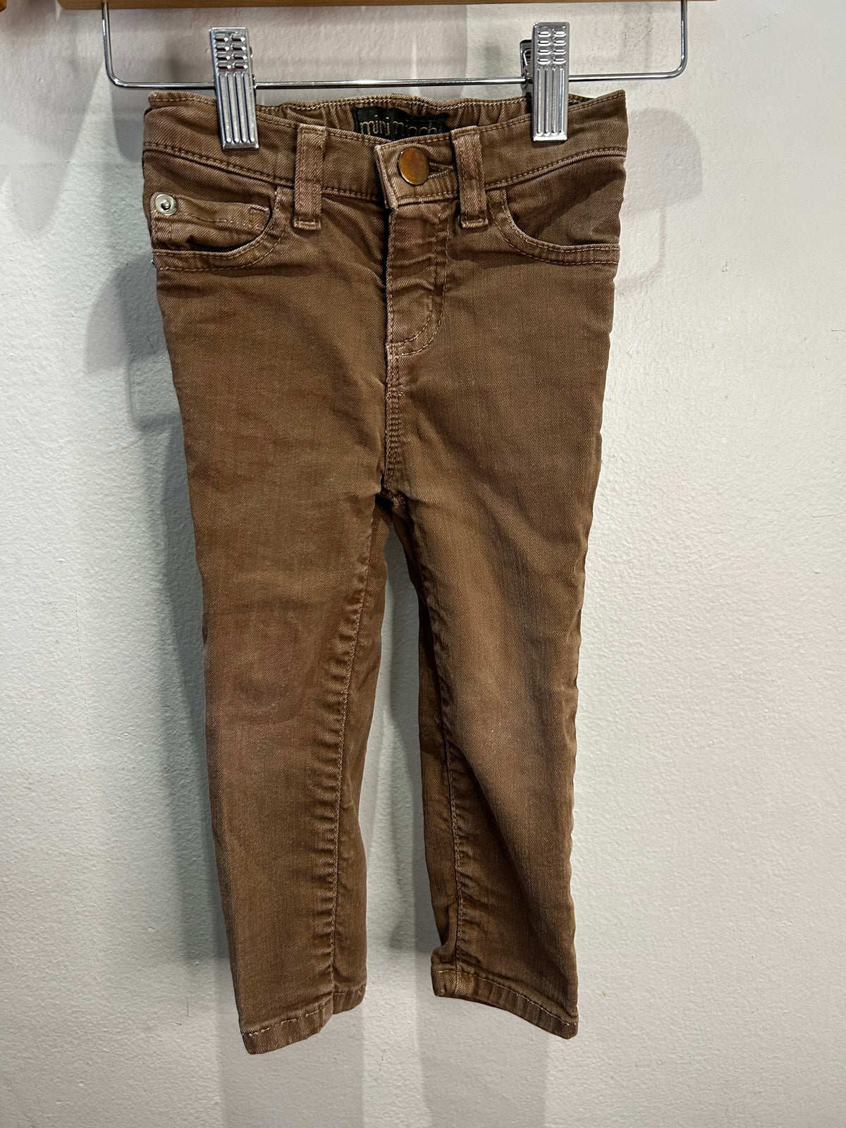 Minimioche brown jeans 24m