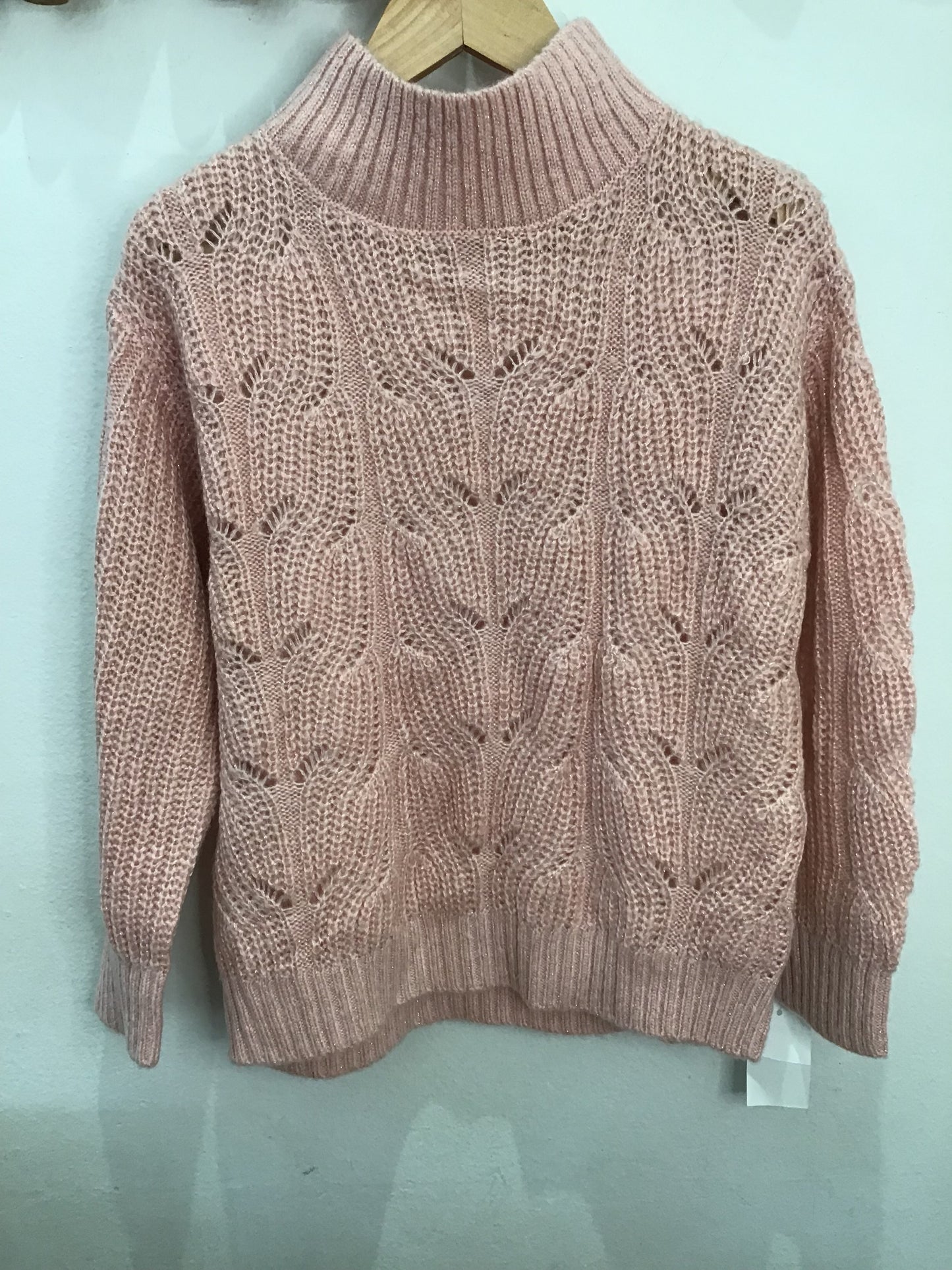 Sparkly pink sweater 8y NEW