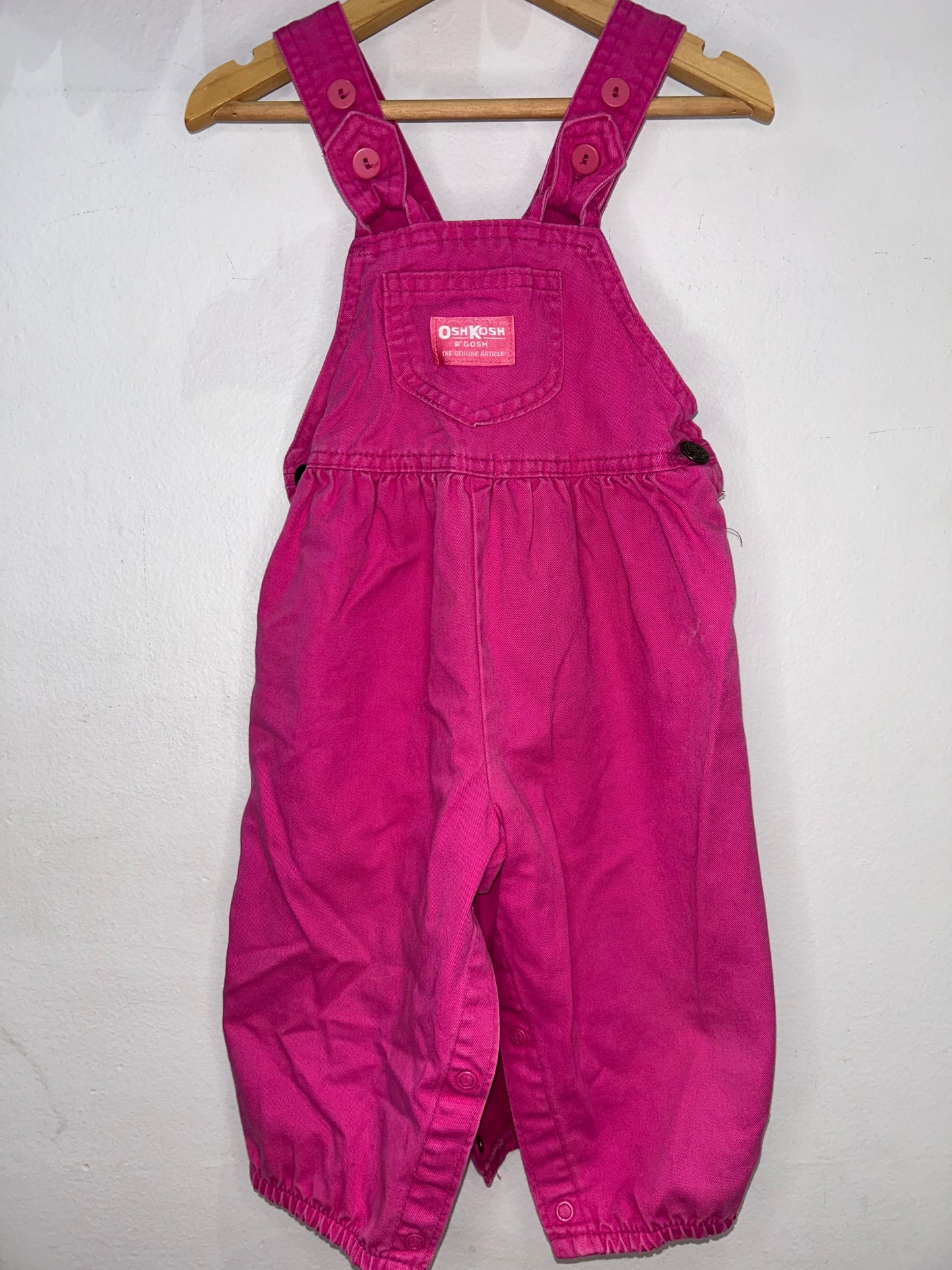 Vintage pink OshKosh romper 24m