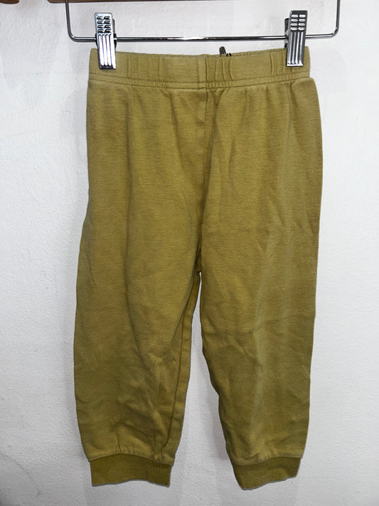 Norsu Organics olive joggers 3-4y