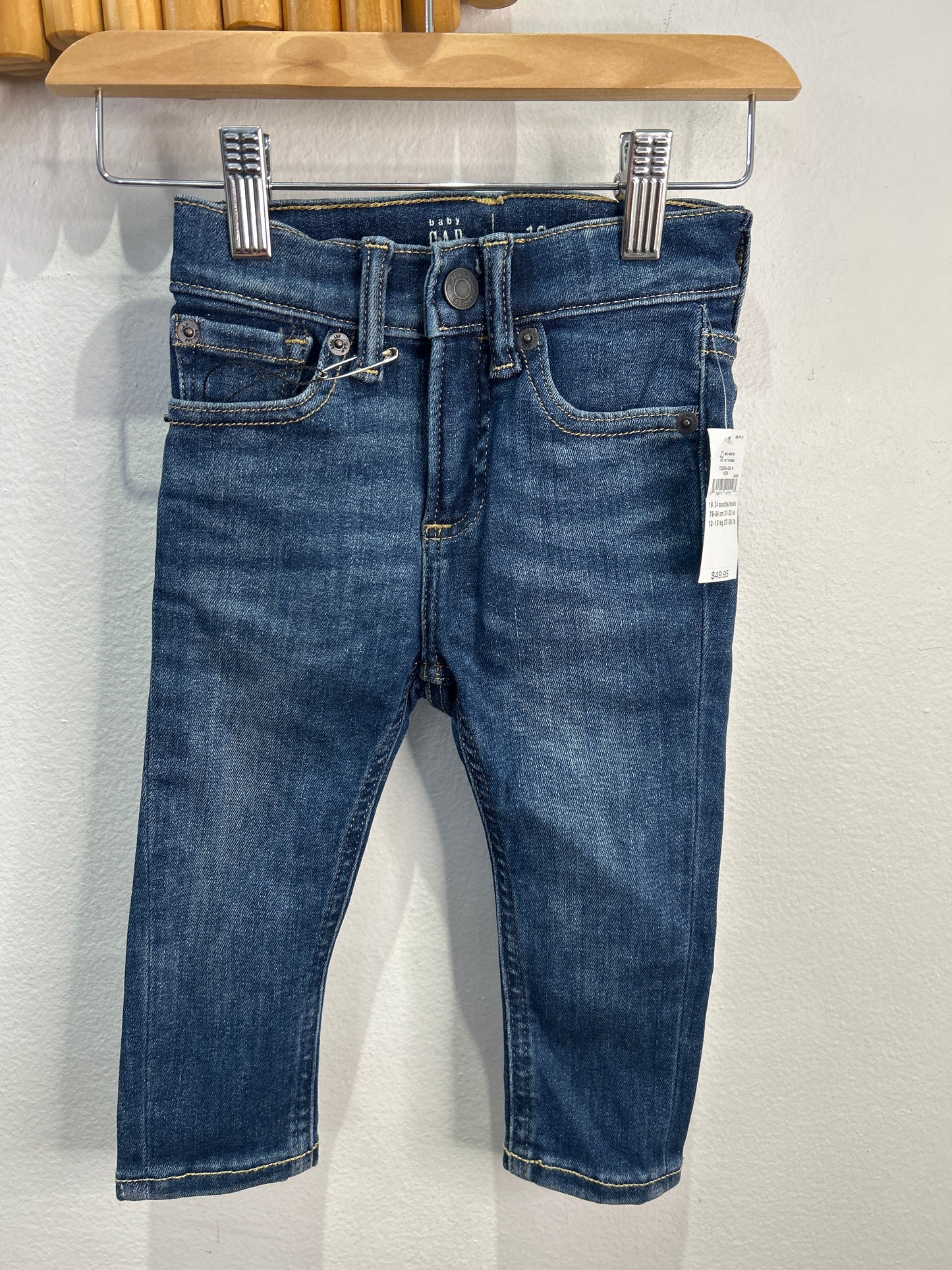 Skinny jeans 18-24m NEW