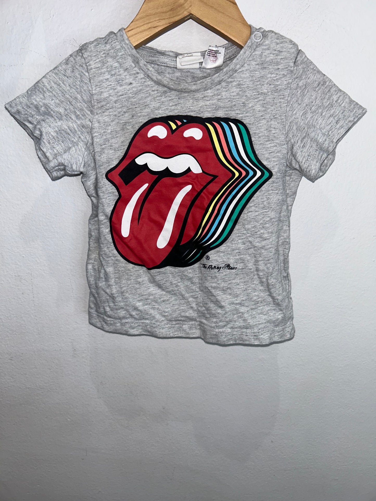 Rolling Stones tee 6-9m
