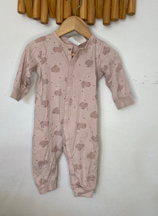 Two pack bunny sleeper 4-6m